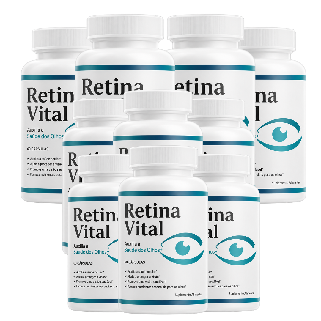 Kit 10 frascos RetinaviTAL